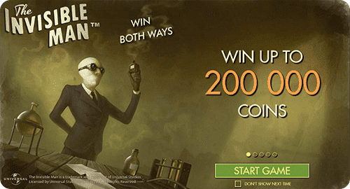 The Invisible Man игровой автомат.